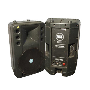 RCF 300A Full Range Speaker Hire Backline Rehearsal Studios